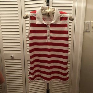 Maggie Lane women sleeveless polo shirt S